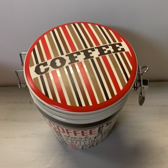 2 canister set Boston Warehouse Coffee crock - Picture 2 of 11